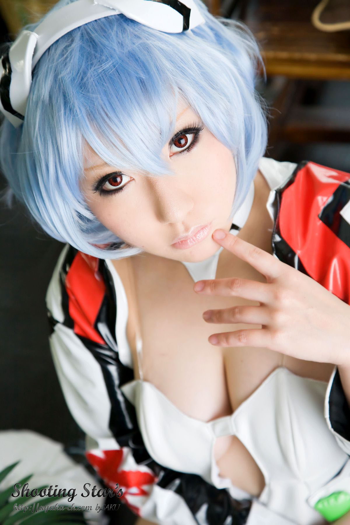 [Cosplay]  Evangelion - Big Tits Rei Ayanami 2